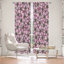 Panneau de rideau simple obscurcissant et isolant Wild Blooms
