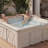 Lifesmart LS350DX 110 Volt 5-Person 28-Jet Rectangle Plug and Play Hot Tub-29474840