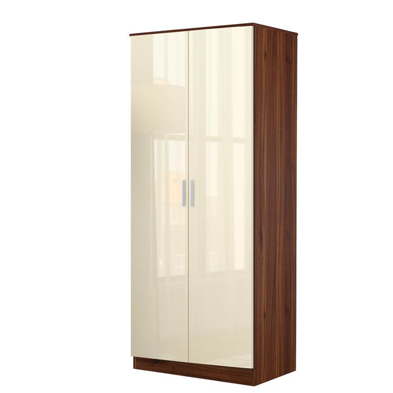Breagh 2 Door Manufactured Wood Wardrobe