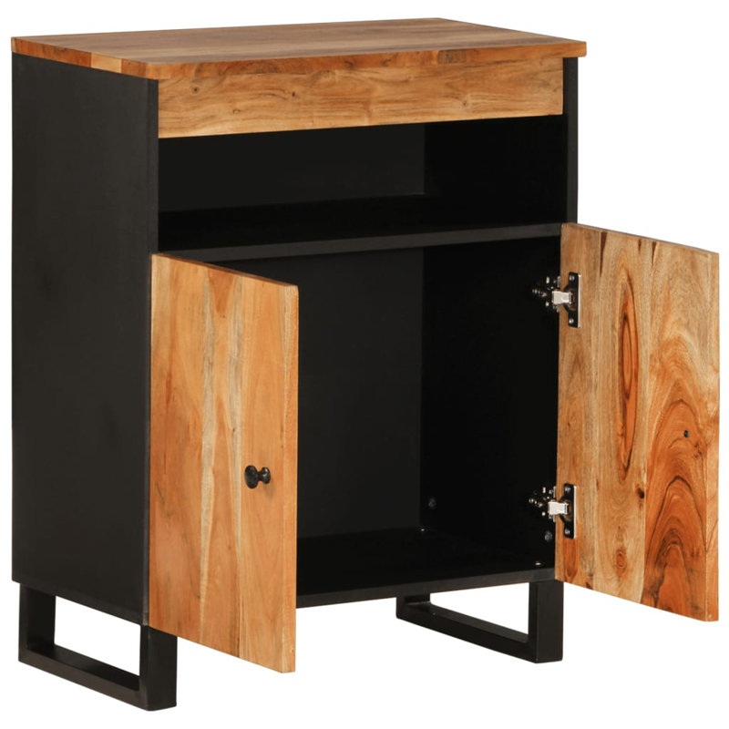 Gurveen 60cm Solid Wood Sideboard, Acacia