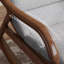 Chaise berçante en bois massif Nordic-100720473