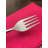Silver Hammered Stainless Steel Dinner Forks, Set of 6