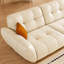 Coussin beige modulaire en similicuir-87661660-87661638