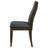 Ibo Upholstered Dining Side Chair Dark Walnut