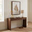 Sculpture dorée en forme de cœur avec deux sphères sur base noire, décoration de table romantique Glam pour console et tablette