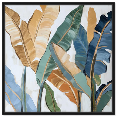 Paradise Fronds IV Canvas Tropical Floral Art by