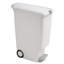 simplehuman 40 Liter / 10.6 Gallon Slim Kitchen Step Trash Can with Secure Slide Lock, Plastic-2381615