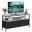 Commode meuble télé moderne - Console multimédia de 55 pouces avec tiroirs et tablettes ouvertes - Meuble audio-vidéo multifonctionnel pour la chambre à coucher ou le salon - Vaste espace de rangement pour les téléviseurs de 50 à 55 pouces-50320344