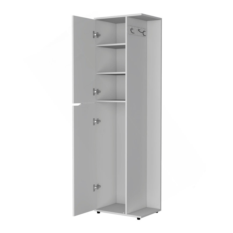 White 2-Door Cabinet