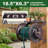 Brown Iron Wall-mounted Hose Reel