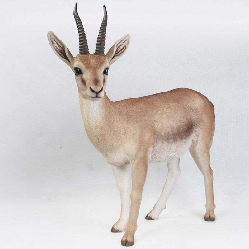 Statue de gazelle