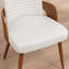 Chaise rembourrée en bois massif Carman-585278057