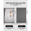 Rideau de douche en polyester avec crochets-105855150