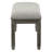 Dining Room Bench With Antique Gray Frame, 100% Fabric, 50.75" Package Depth Wood Neutral 48"X19.5"X16.5