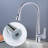 Single Handle Pull Down Sprayer Kitchen Faucet in Chrome