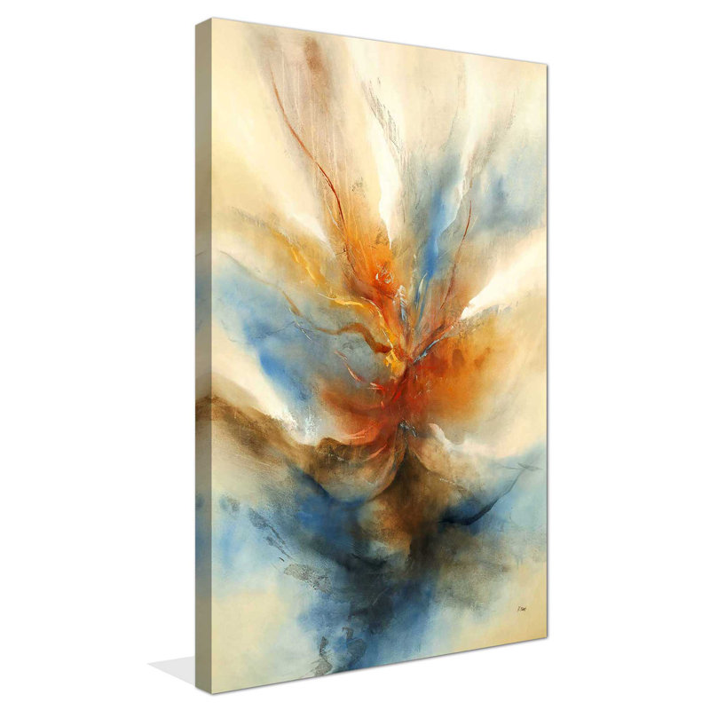 Citrina I - Peinture, Toile tendue, H 60 po x l 36 po x P 1,5 po