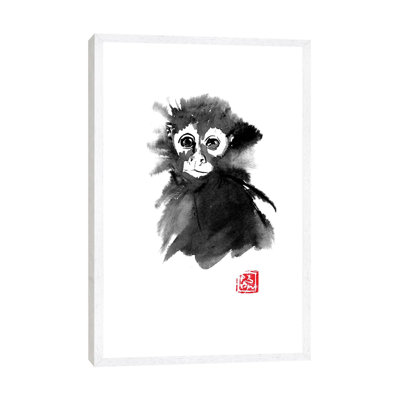 Small Monkey 1 Piece Wall Art on Canvas