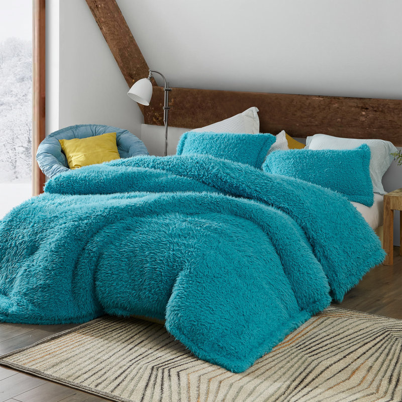 Coma Baffle Box Stitch Comforter Set, King Comforter + 2 Shams