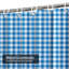 Rideau de douche blanc à motif de nappe blanche avec 12 crochets Gingham-2035917847