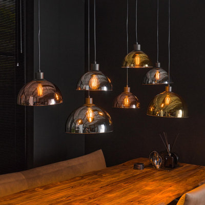 Camello 7 - Light Metal Cluster Pendant