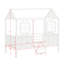 Lit mezzanine bas simple en métal Jellico-87496037