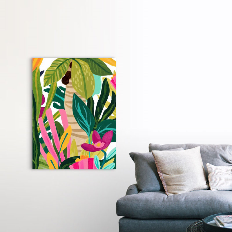 «Island Thicket IV», art mural sur toile, Toile tendue, 36" H x 48" W