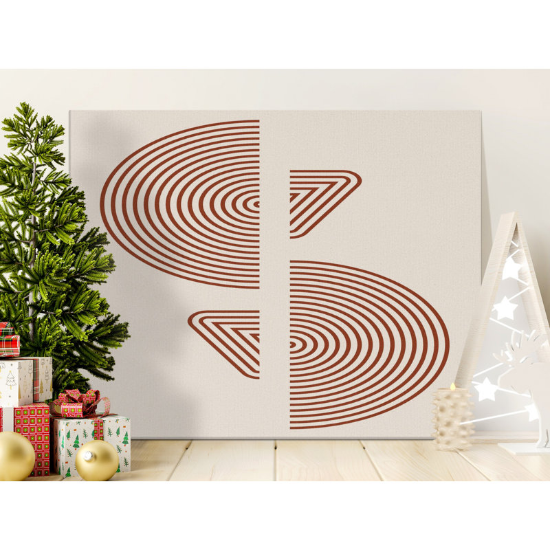 Wrapped Canvas Print Set, 22.86 cm H x 30.48 cm W, Beige/Light Brown