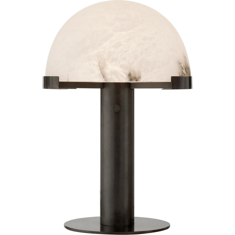 Kelly Wearstler Melange Table Lamp, Bronze, 18" H x 12.25" W x 12.25" D