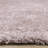 Hammersmith Pink Blush Solid Shag Area Rug-996583367