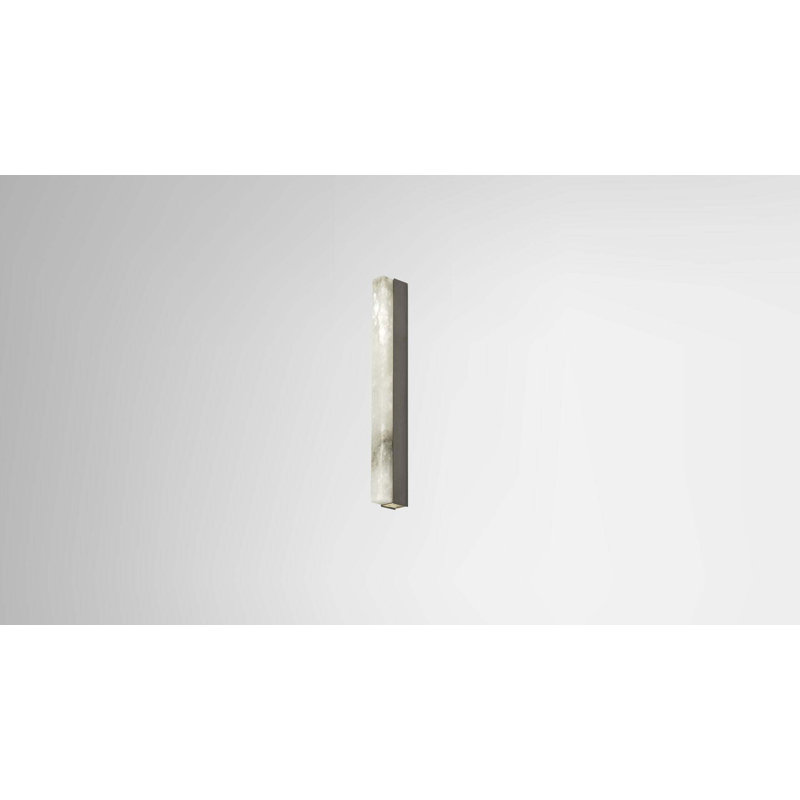 Artes 1 - Light LED Flush Mounted Sconce, Bronze