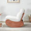 Chaise berçante écologique en bois de frêne