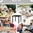 4 Outdoor Table - Square, Waterproof Wood Grain Finish, Aluminum Legs For Patio, Lawn Square Black , Waterproof, Strong Patio