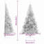 240cm H Lighted Artificial Christmas Tree