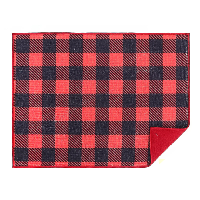 Chiffon en microfibre Buffalo, Rouge