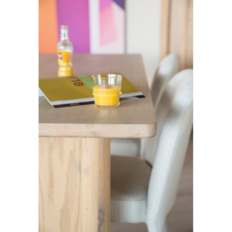 Jake Dining Table S, Natural, 31"H x 71"L x 39"W
