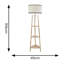 HIRU With EVA 156 Floor Lamp-744431721-744431702-744431700