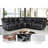 Lasceau 119" × 109" Faux Leather Manual Reclining Corner Sectional Couch with Storage and Cup Holder-558870924