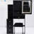 Small Space Vanity Table With Sliding Led Mirror, Brightness And Color Adjustable, Cushioned Stool, , Black Compact Left Side Bedside Padded Chair & Touch Operated Adjustable 3 Settings, American-158503288