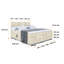 Orlo Bed with Mattress-2087815056-2087815054