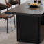 Table de salle à manger rectangulaire de style rétro français-105325856
