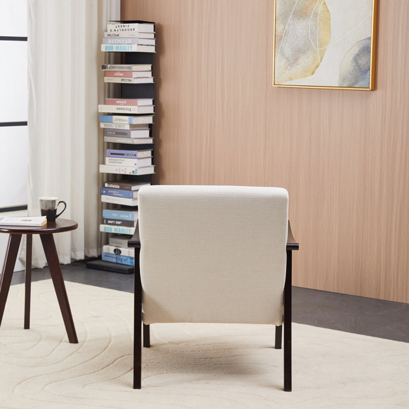 Fauteuil moderne, Blanc ancien