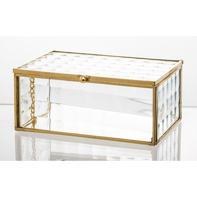 Glass Jewelery Box +