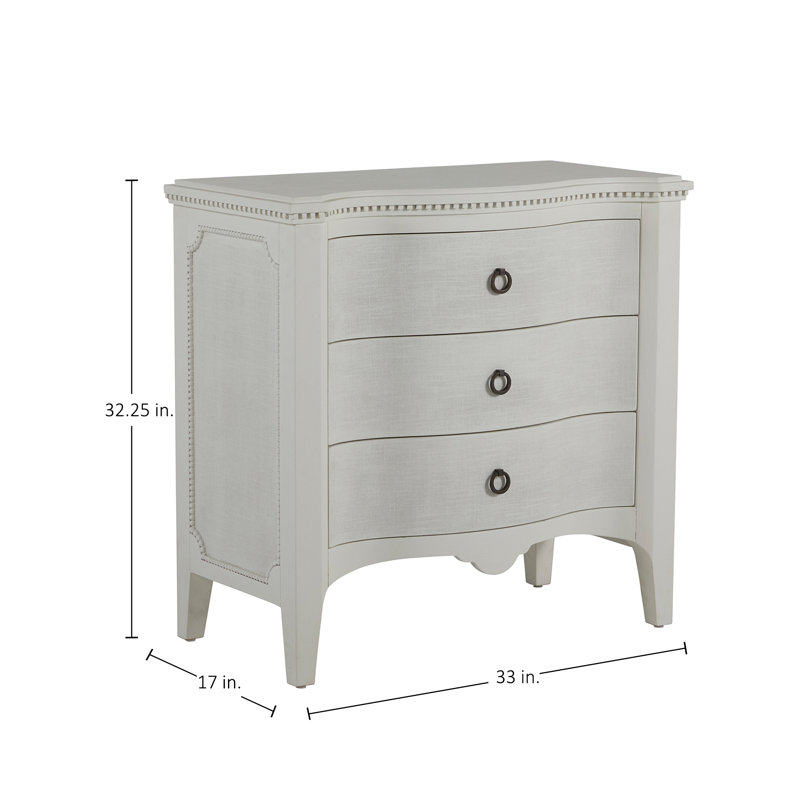 Sarah 3 Drawer Accent Chest