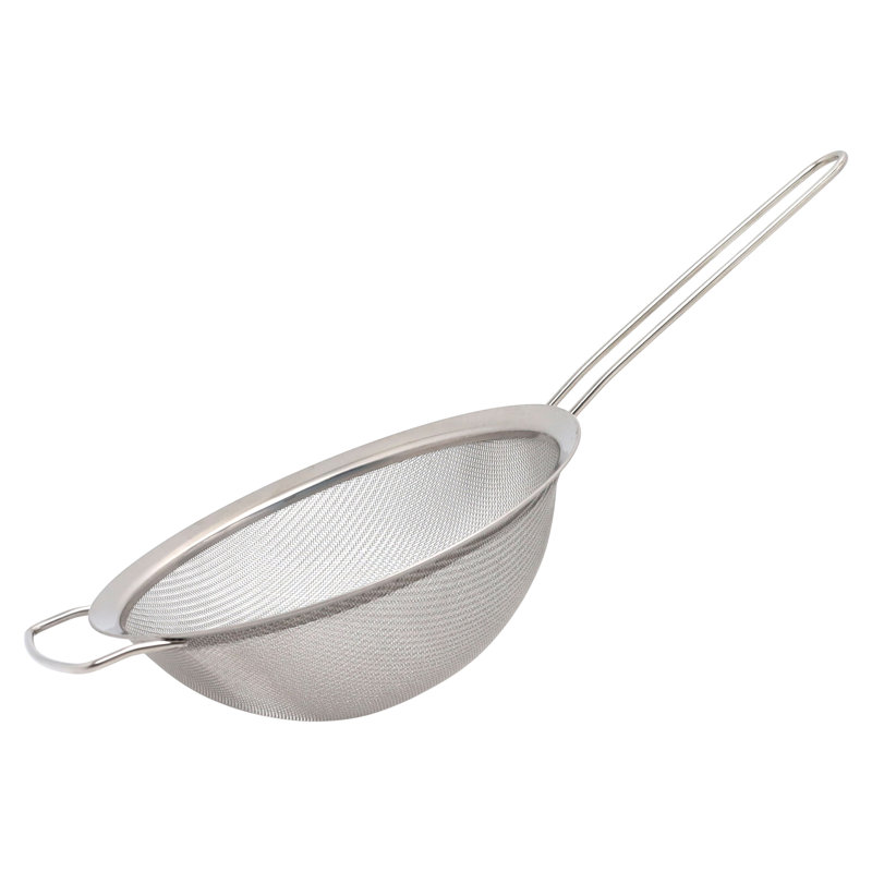 Buckingham Stainless Steel Fine Mesh Sieve Strainer , 7.5cm H x 42cm W x 20cm D