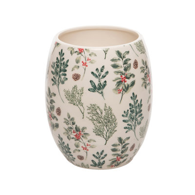 Vase en houx de Noël Dolomite