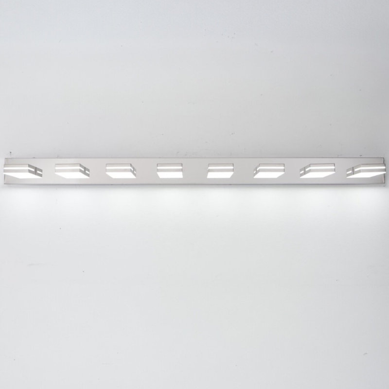 Dimmable LED Modern Bathroom Vanity Light (Cool White 6000K), Chrome