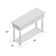 Bullington 46'' Solid Wood Console Table