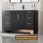 Base de meuble-lavabo simple 48 po seulement, comptoir de lavabo non inclus
