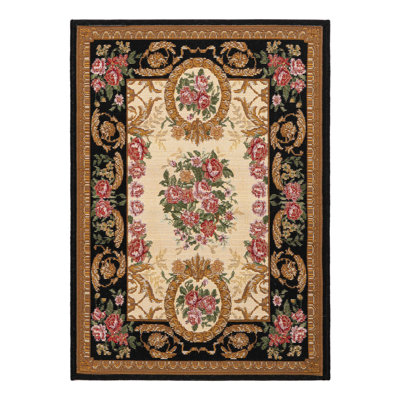 Indoor/Outdoor Traditional Area Rug