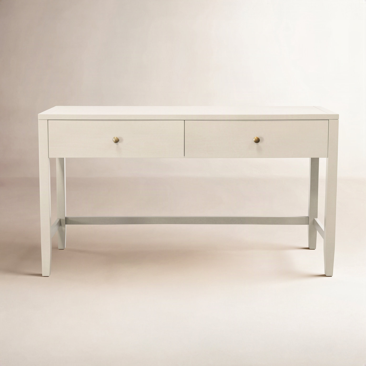 Gracie 59" Writing Desk, Coconut Milk
